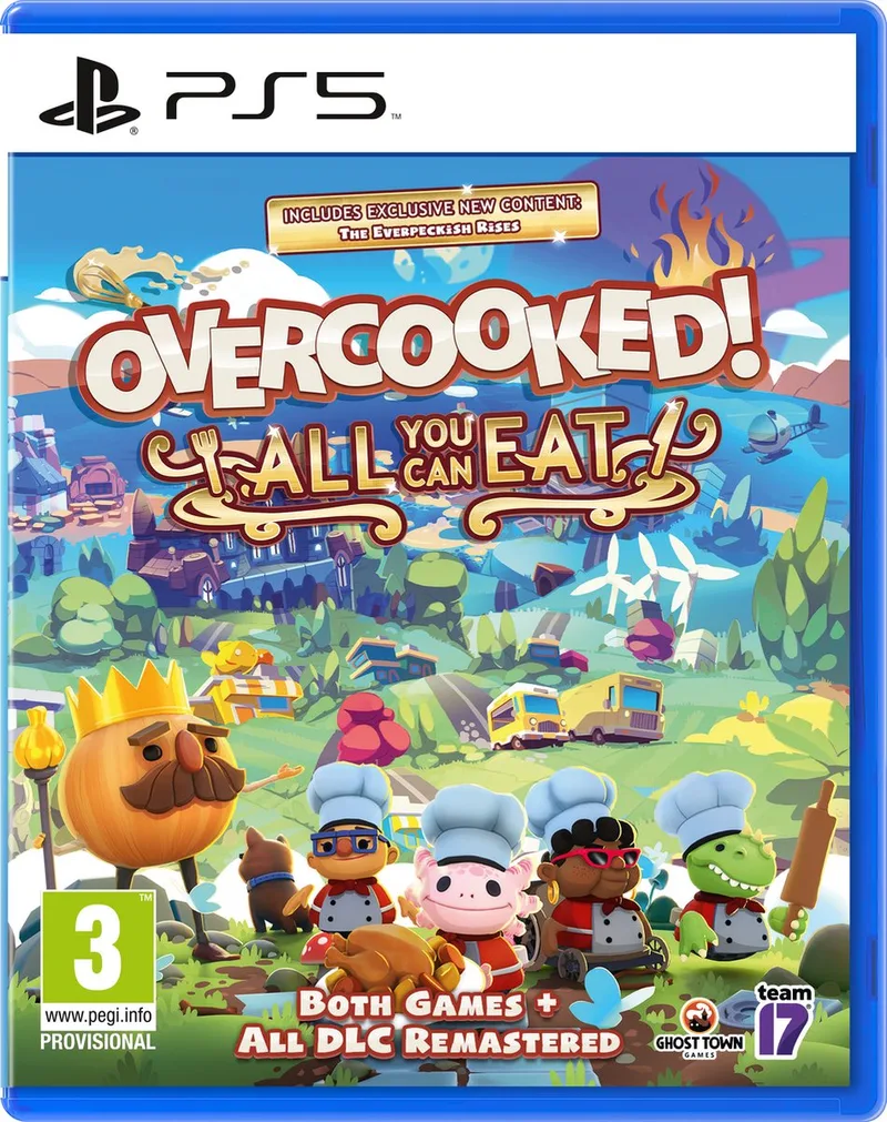 Overcooked - All You Can Eat Edition by Plaion, PS5 – cover