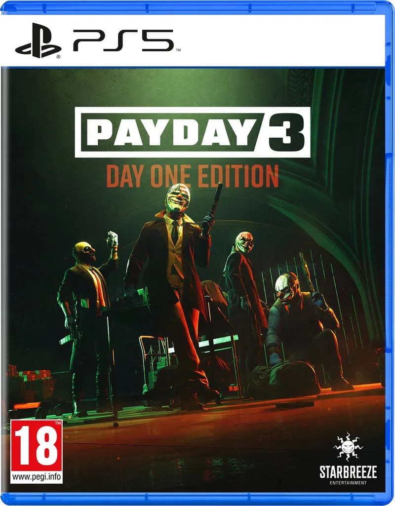 PAYDAY 3 - Day One Edition by Plaion, PS5 – cover