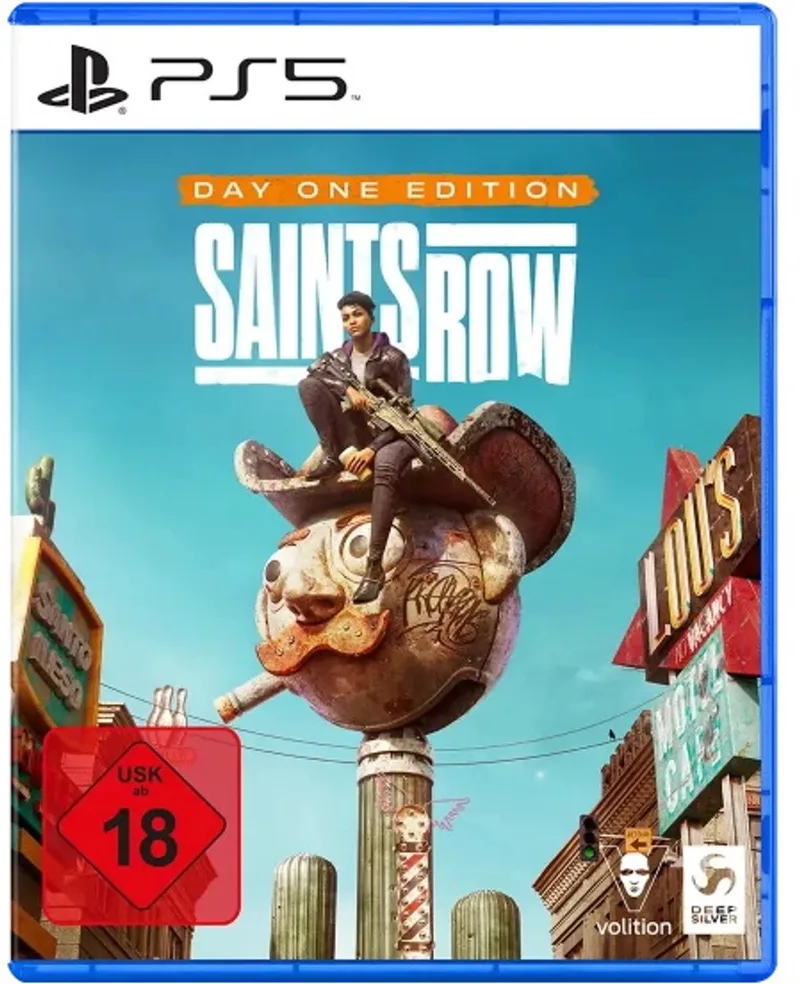 Saints Row Day One Edition Dag één Duits van Plaion, PS5 – cover