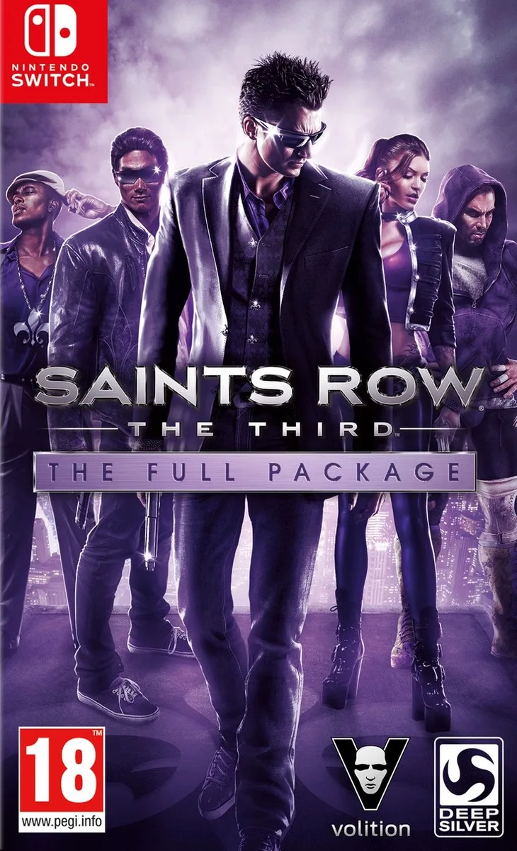 Saints Row: The Third - The Full Package by Plaion, Nintendo Switch – cover