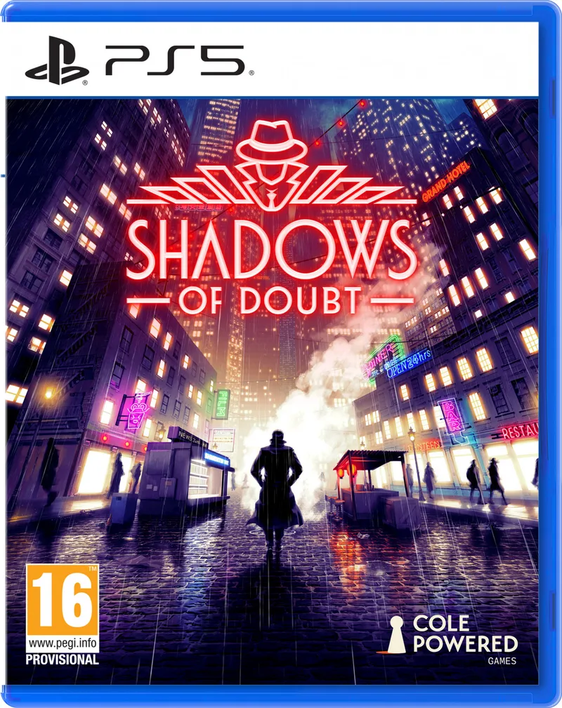 Shadows of Doubt by Plaion, PS5 – cover