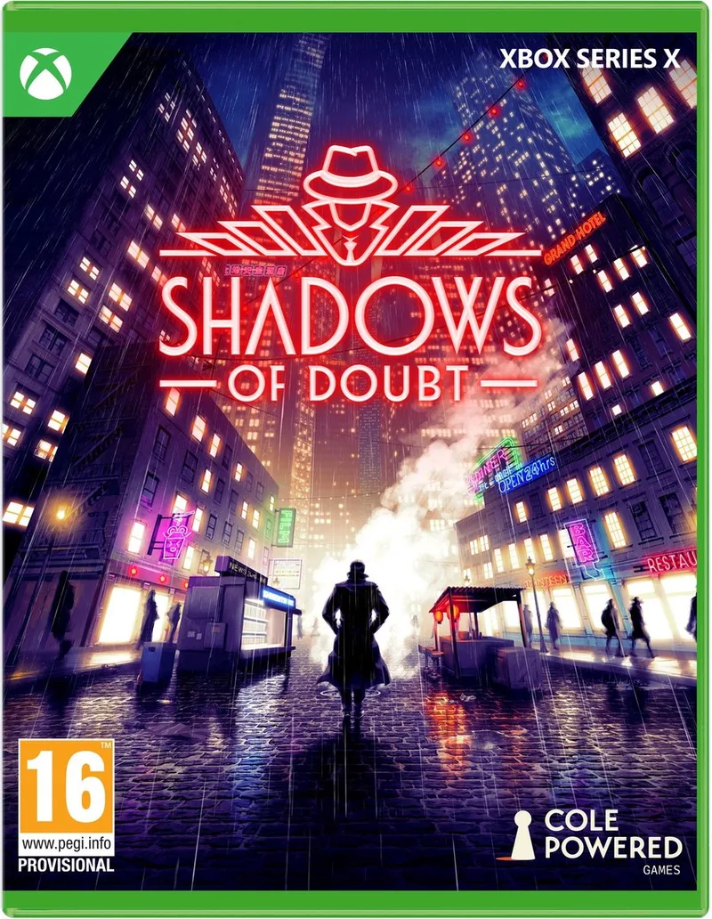 Shadows of Doubt by Plaion, Xbox Series X | S – cover