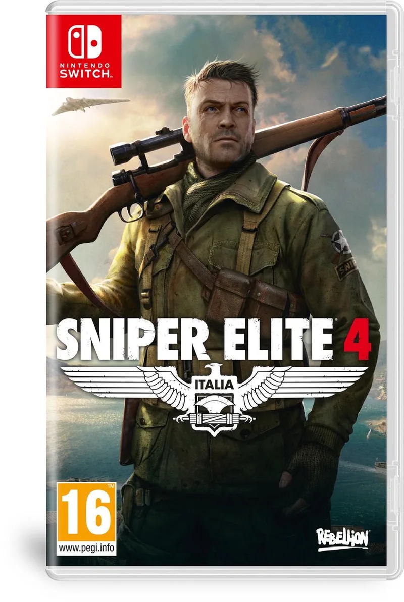 Sniper Elite 4 Nintendo Switch Edition by Plaion, Nintendo Switch – cover