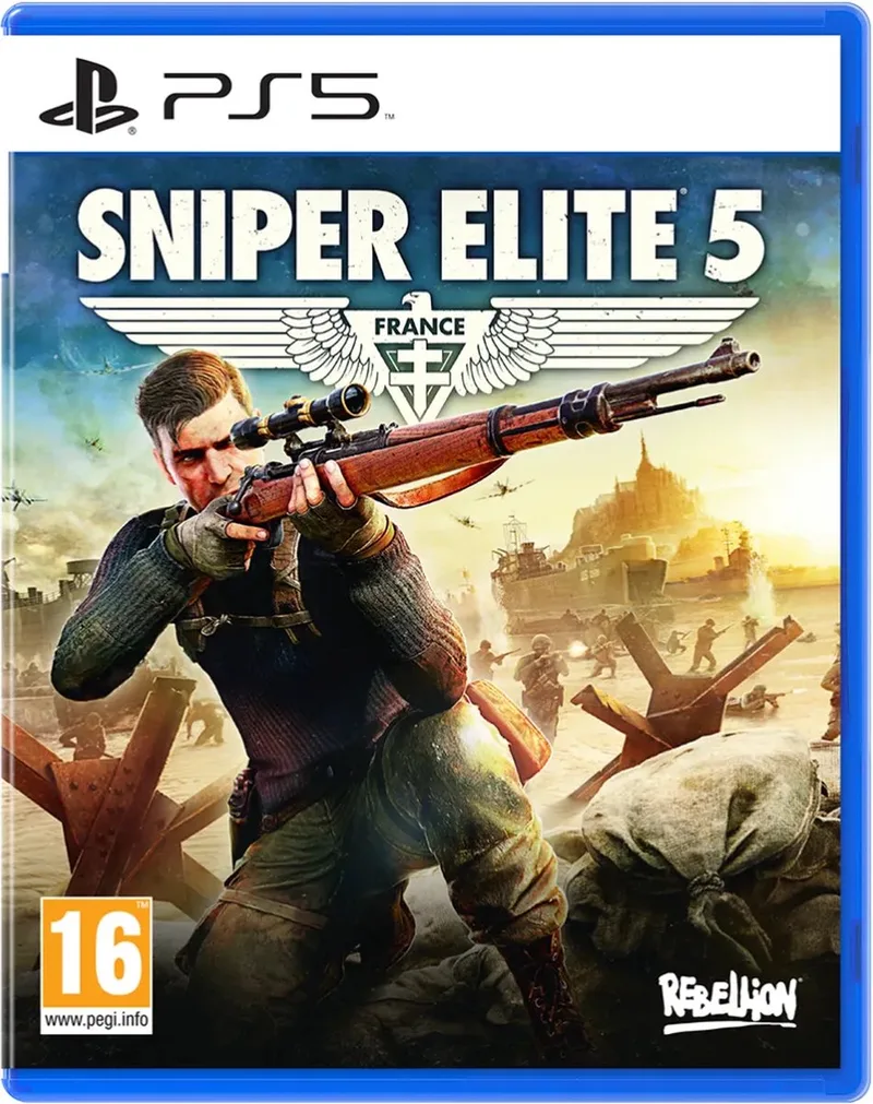 Sniper Elite 5 by Plaion, PS5 – cover