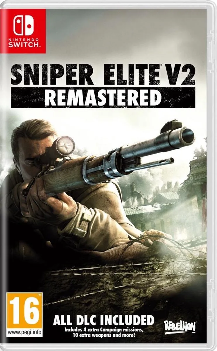 Sniper Elite V2 Remastered van Plaion, Nintendo Switch – cover