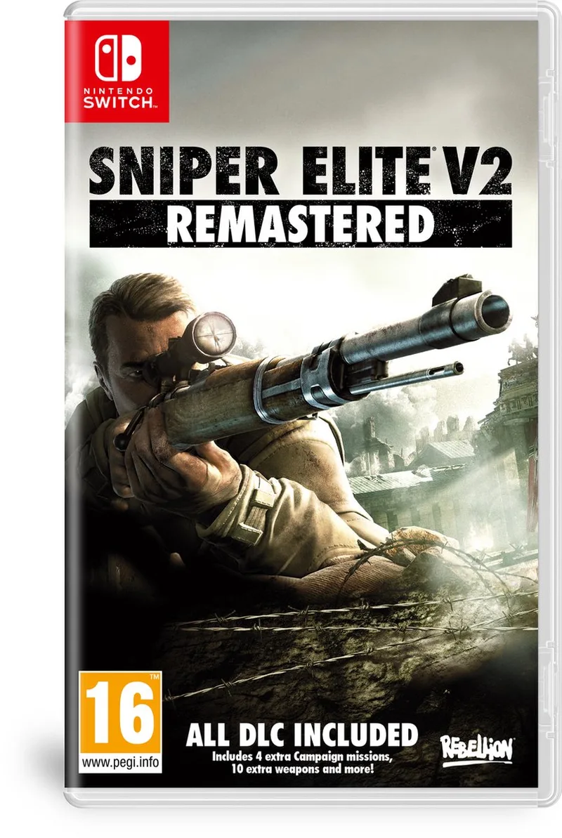 Sniper Elite V2 Remastered de Plaion, Nintendo Switch – jaquette