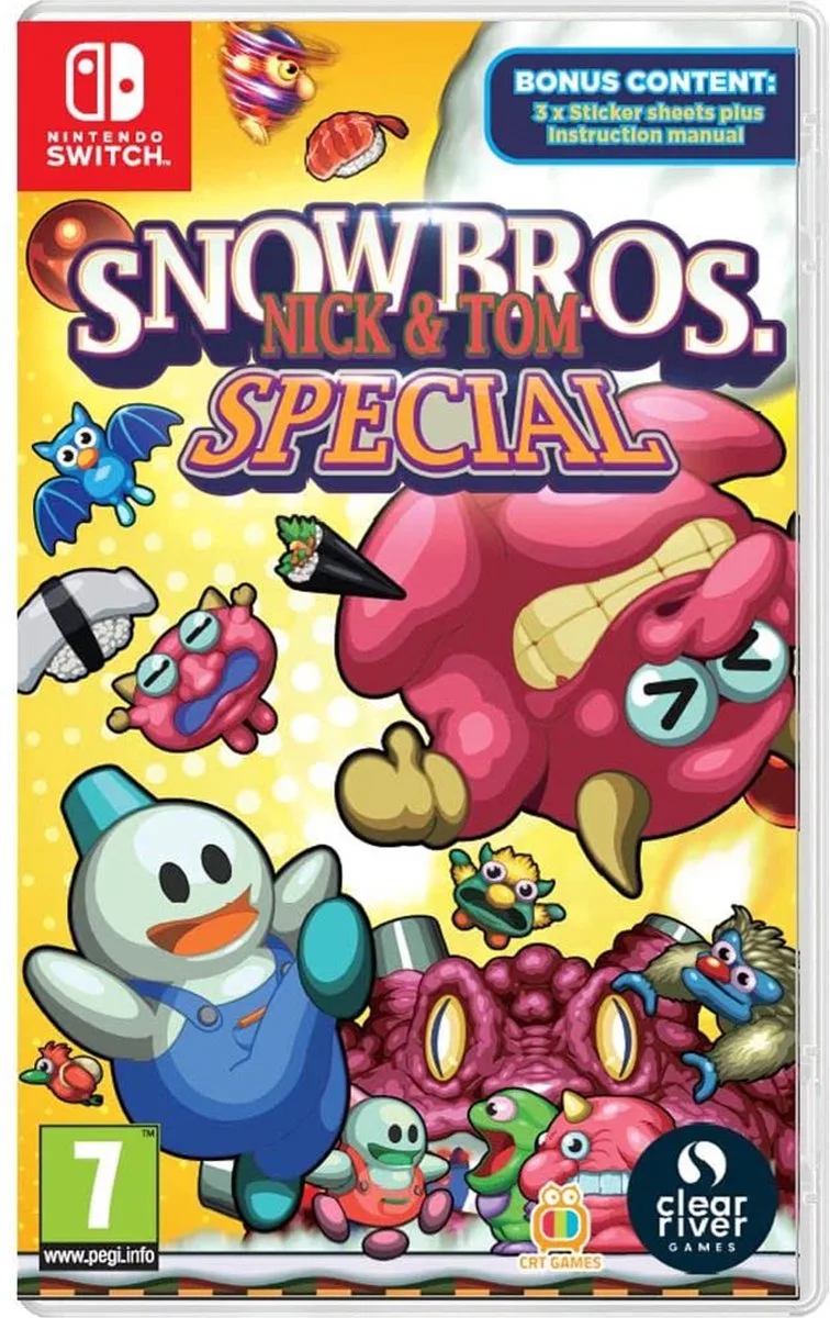 Snow Bros. Nick & Tom Special by Plaion, Nintendo Switch – cover