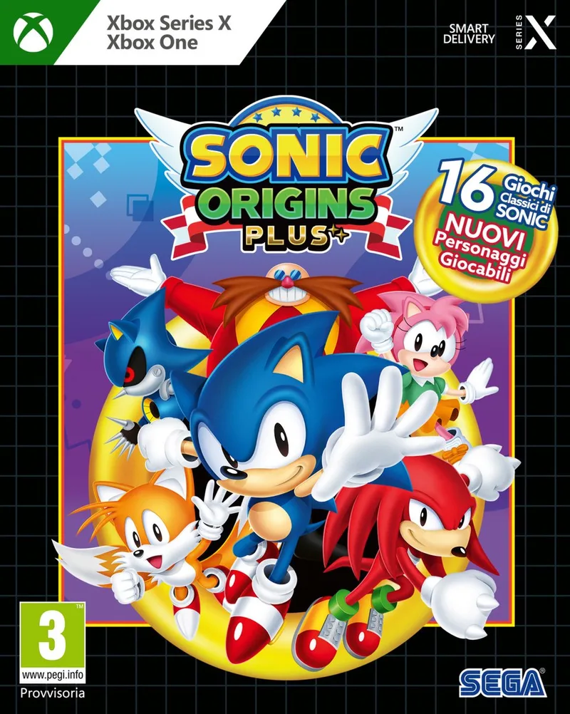 Sonic Origins Plus - Day One Edition Dag één van Plaion, Xbox Series X | S – cover