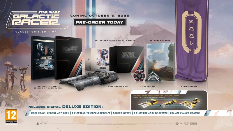 Star Wars: Galactic Racer - Collector's Edition by Plaion, PS5 – cover