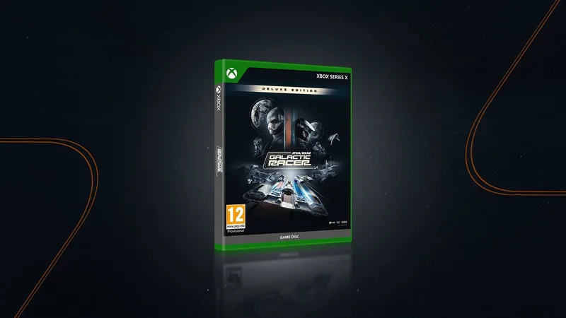 Star Wars: Galactic Racer - Deluxe Edition van Plaion, Xbox Series X | S – cover