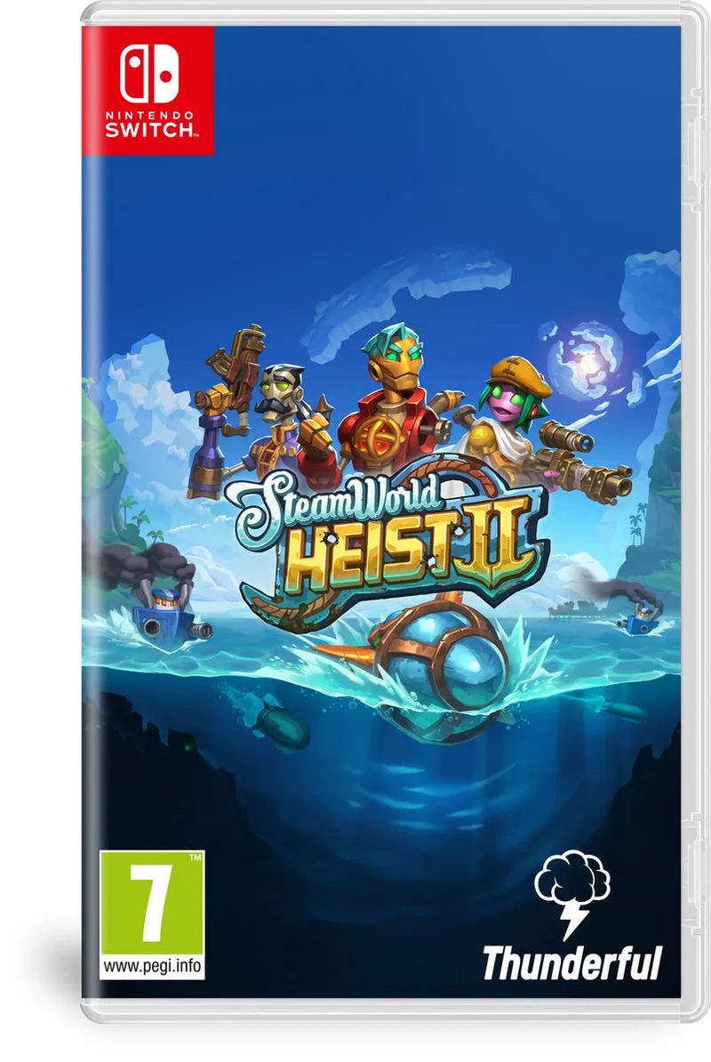 Steamworld Heist 2 van Plaion, Nintendo Switch – cover