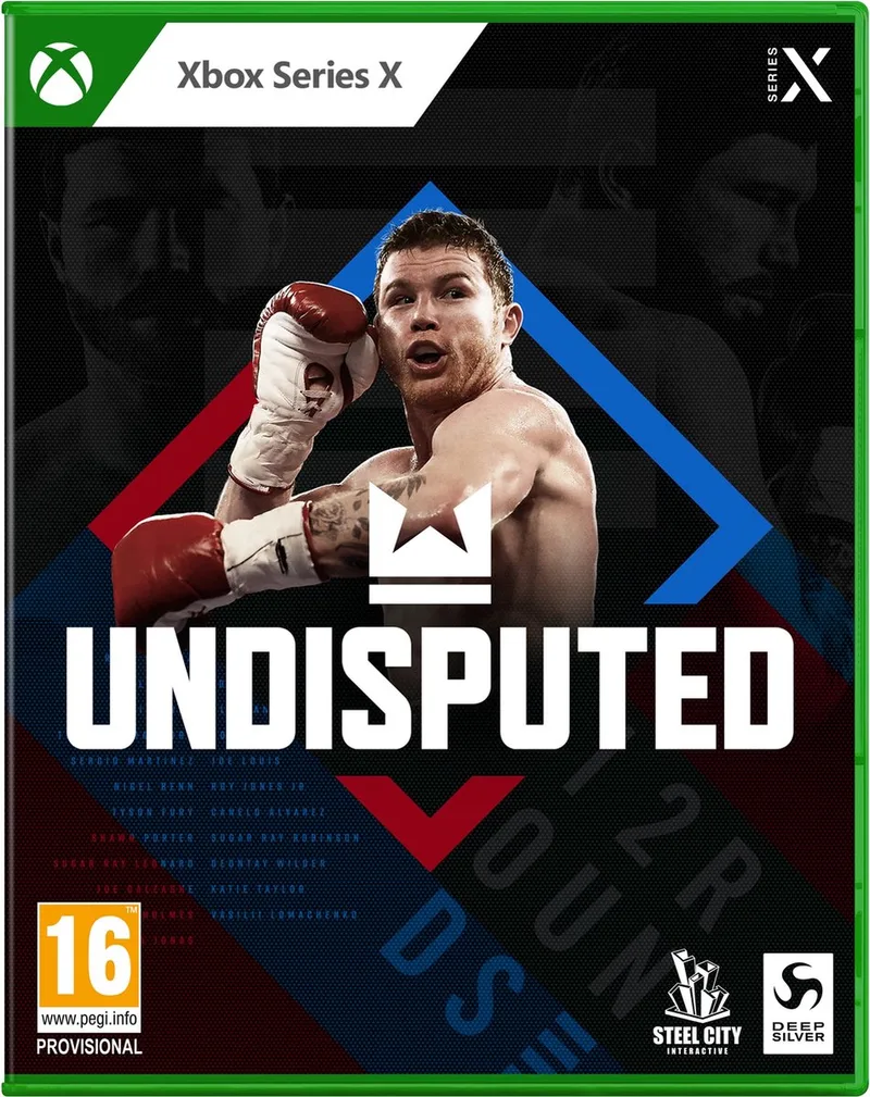 Undisputed van Plaion, Xbox Series X | S – cover
