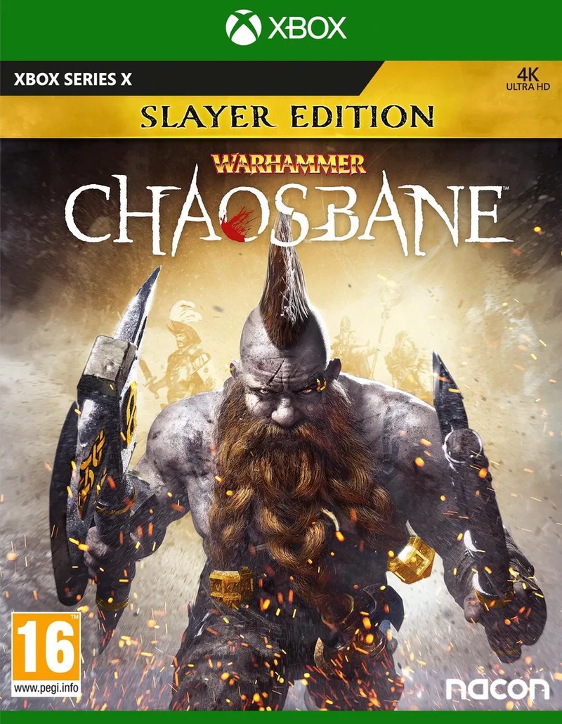Warhammer Chaosbane Slayer Edition de Plaion, Xbox Series X | S – jaquette