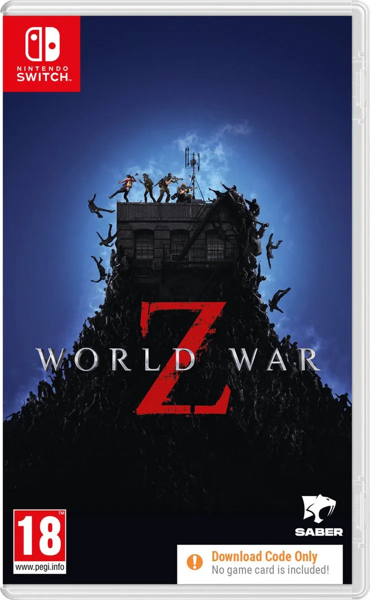 World War Z - Nintendo Switch - Code in Box van Plaion, Nintendo Switch – cover