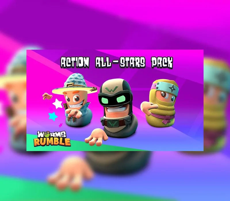 Worms Rumble – Action All-Stars Pack DLC by Plaion – cover