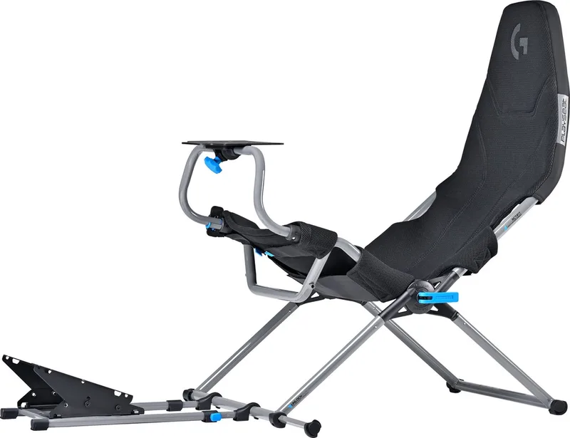 Challenge X Racestoel - Race Cockpit - Compact & Opvouwbaar - ActiFit de Playseat, Logitech G Edition – jaquette