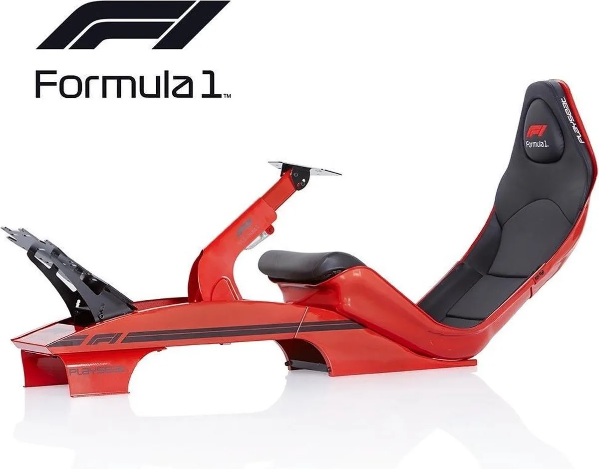 F1 Red racestoel från Playseat, Röd – omslag
