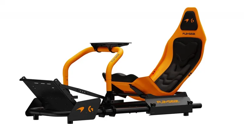 Formula Instinct Racestoel - Sim Racing Cockpit - Verstelbaar - McLaren Racing Editie van Playseat, Oranje – cover