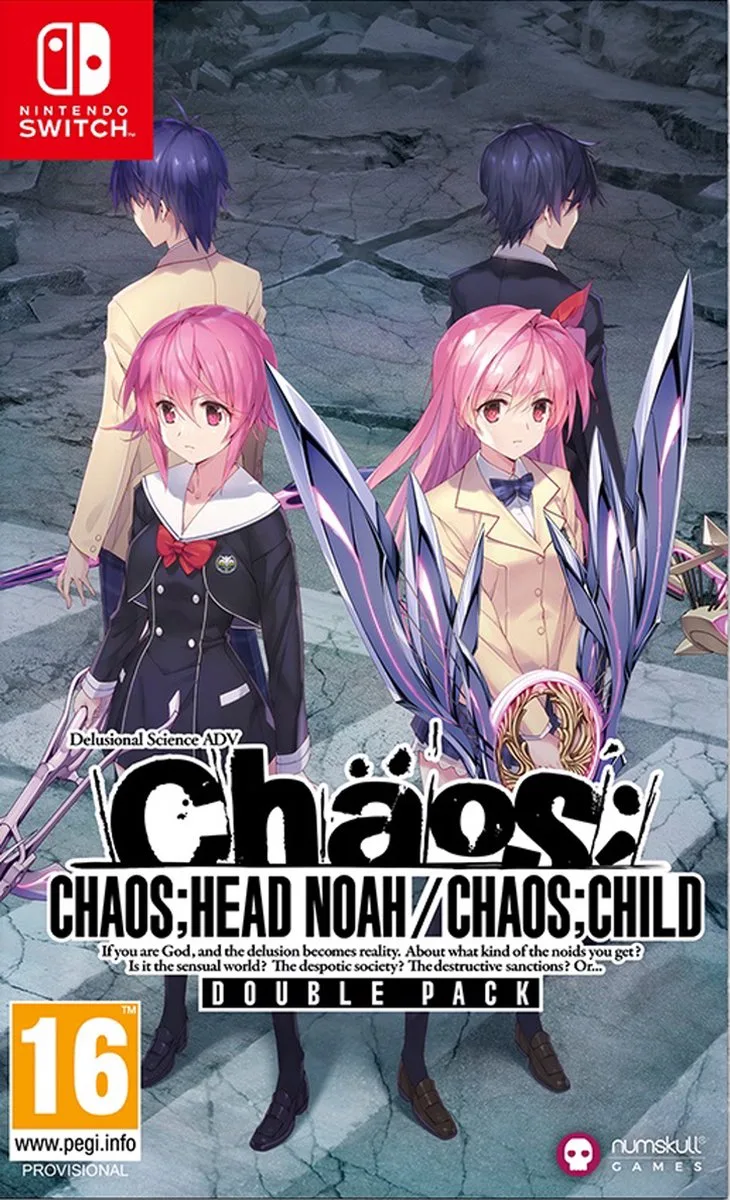 ChäoS;HEAd NoAH & ChäoS;Child Double Pack van PM Studios, Nintendo Switch – cover