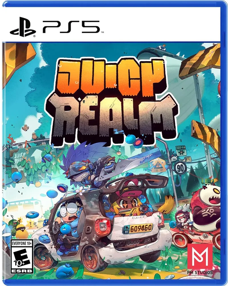 Juicy Realms de PM Studios, PS5 – jaquette