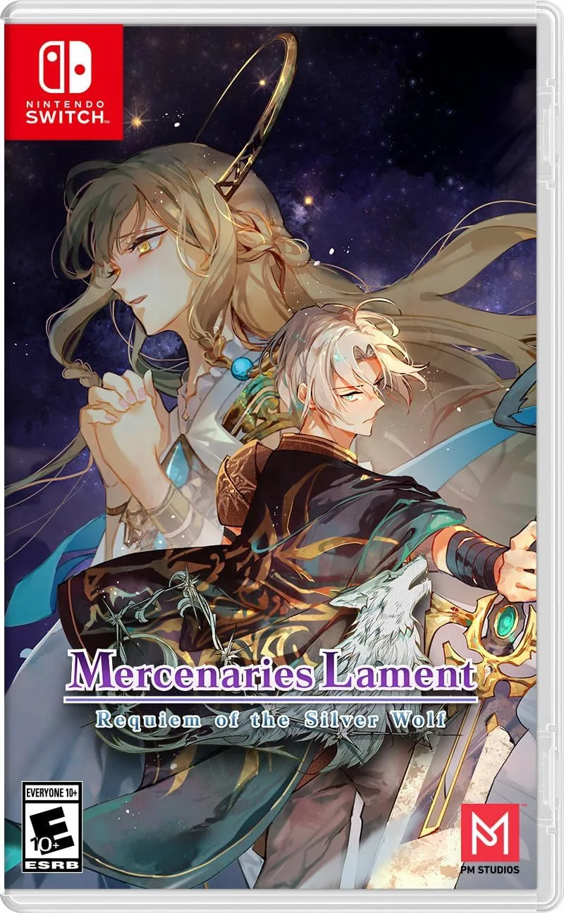 Mercenaries Lament Requiem of the Silver Wolf van PM Studios, Nintendo Switch – cover