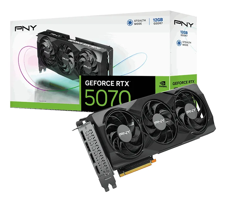 GeForce RTX 5070 Overclocked - Videokaart by PNY – cover