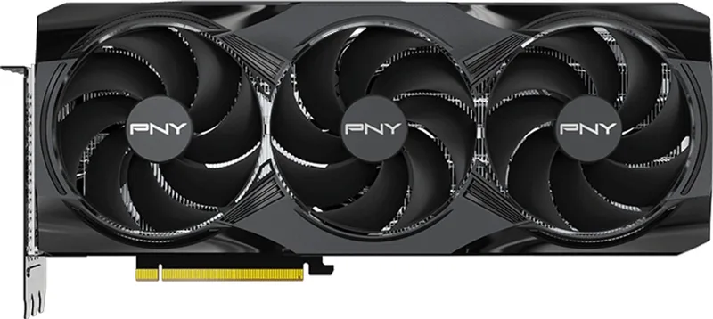 GeForce RTX 5070 Ti 16GB NVIDIA GDDR7 van PNY, Zwart – cover