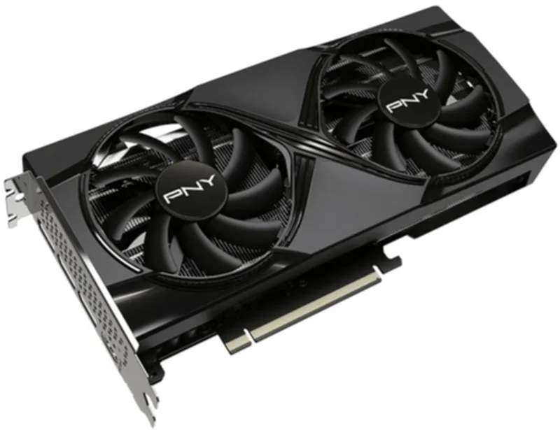 NVIDIA GeForce RTX 5060 Ti OC - Videokaart - 16 GB - GDDR7 - PCIe 5.0 - 1x HDMI 2.1b - 3x DisplayPort 2.1a van PNY, Zwart – cover