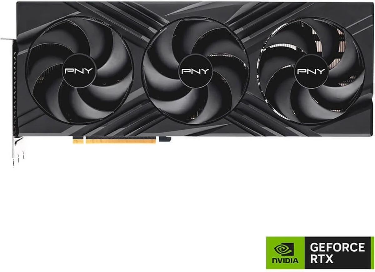 VCG408016TFXPB1 videokaart NVIDIA GeForce RTX 4080 16 GB GDDR6X by PNY, Black – cover