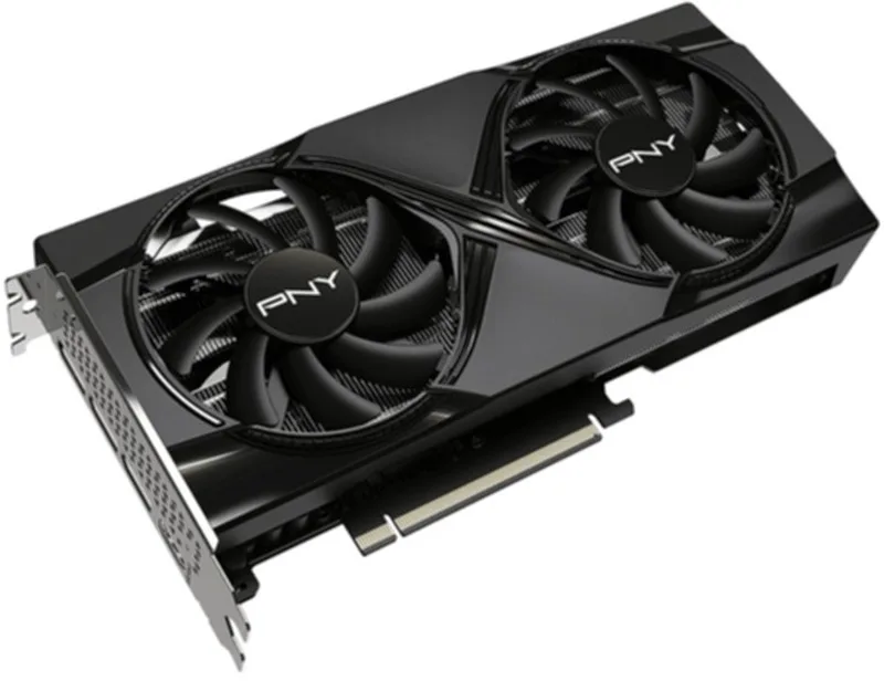 VGA PNY GeForce® RTX™ 5060 TI 8GB Overclocked Dual Fan van PNY, Zwart – cover
