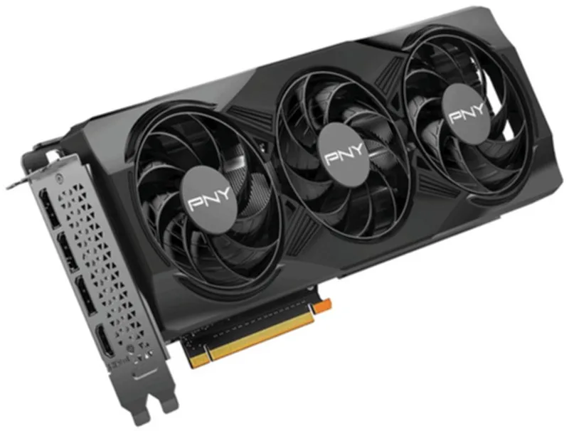 VGA PNY GeForce® RTX™ 5070 12GB Gaming Overclocked Triple Fan van PNY, Zwart – cover