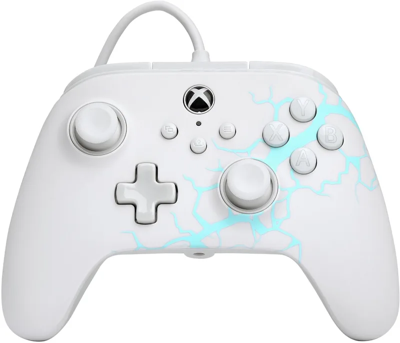 Advantage Bedrade Controller - Xbox Series X | S - Arctic Ice - 3m USB-kabel van PowerA, Wit – cover