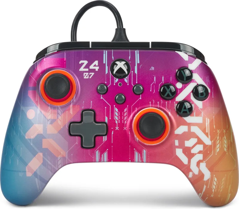 Advantage Bedrade Controller Xbox Series X | S van PowerA, Cyber Style – cover