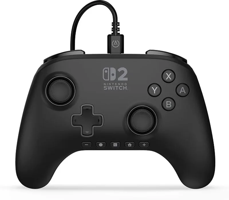 Bedrade Controller - Nintendo Switch - 3m USB-kabel van PowerA, Zwart – cover