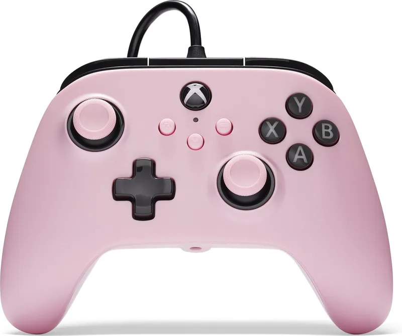 Bedrade Controller - Xbox Series X | S - 3m USB-kabel van PowerA, Roze – cover