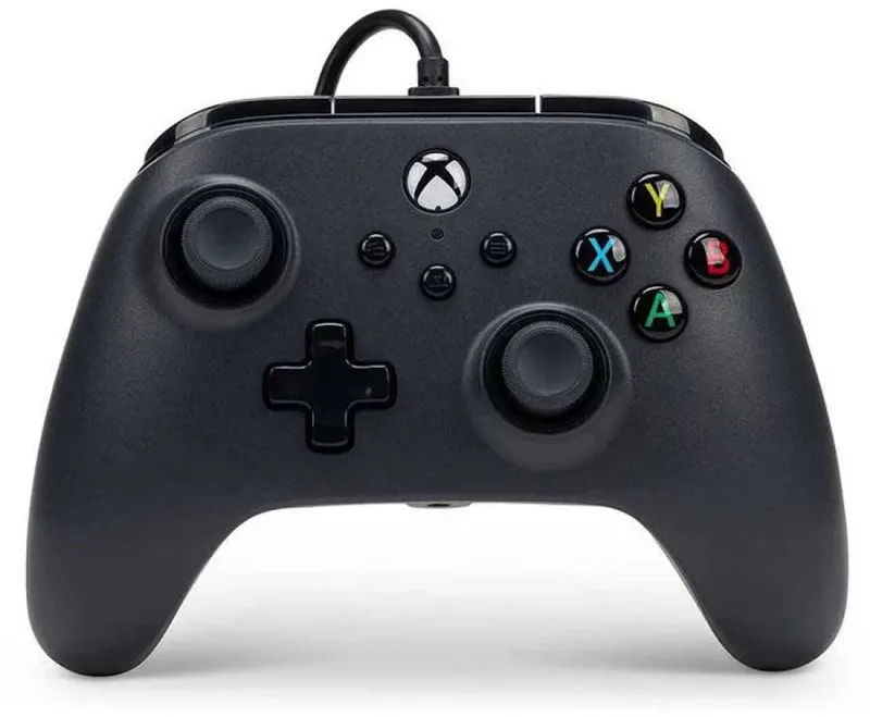 Bedrade Controller - Xbox Series X | S - 3m USB-kabel van PowerA, Zwart – cover