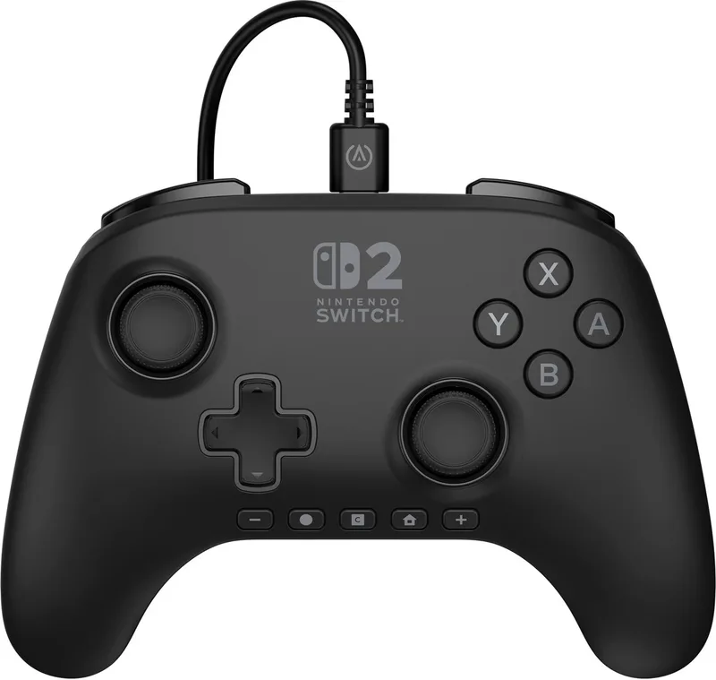 Bedrade Nintendo Switch Controller - 3 M USB-kabel by PowerA, Black – cover