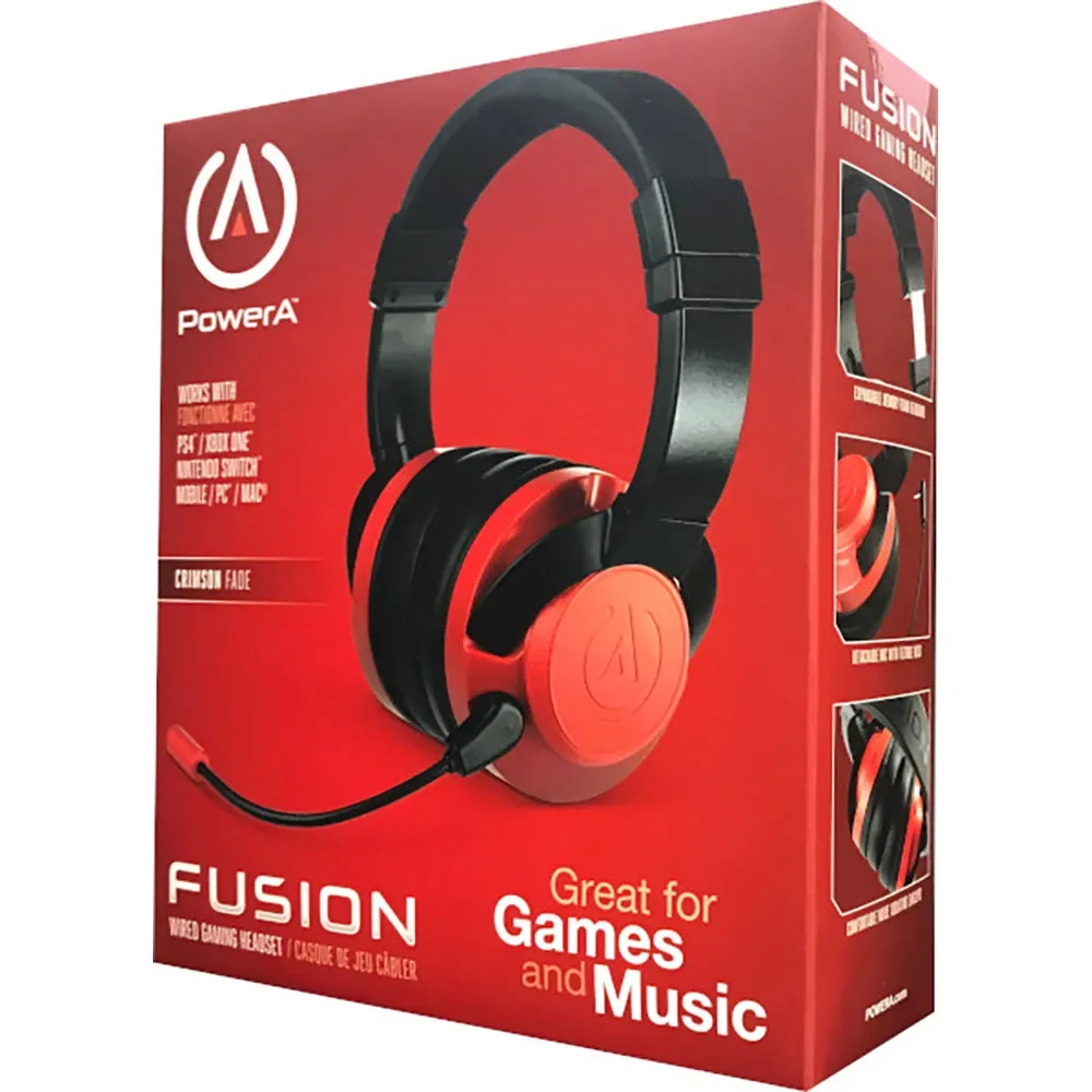 Casque Gaming Crimson Fade by PowerA – cover