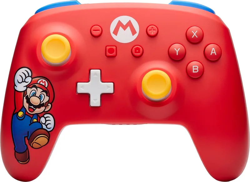 Draadloze Controller voor Nintendo Switch - Mario Joy by PowerA, Red – cover