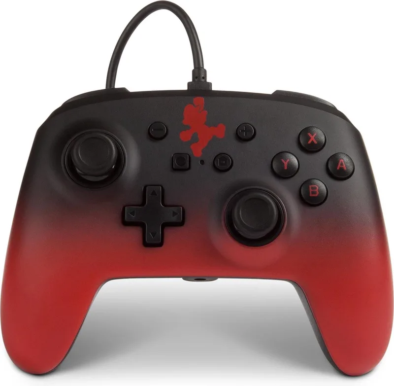 Enhanced Nintendo Switch Controller - Mario Fade van PowerA, Meerkleurig – cover
