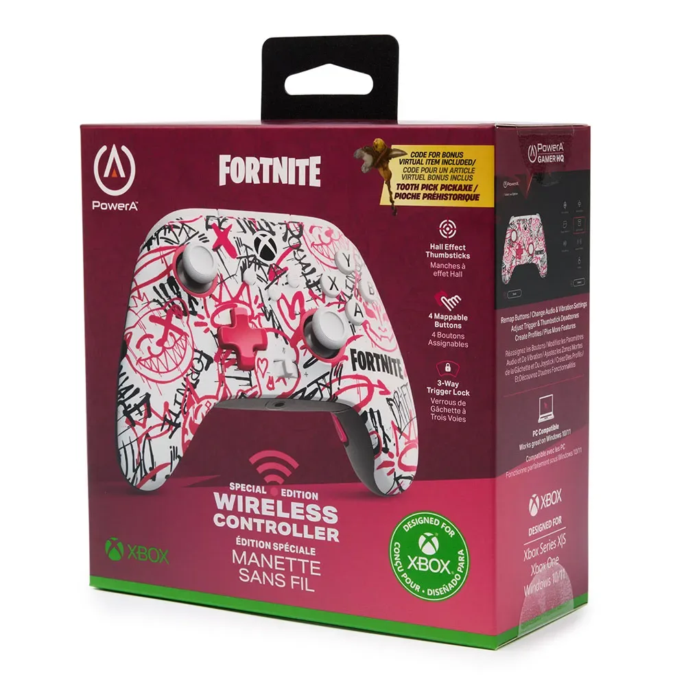 Manette Sans Fil Fortnite Edition Speciale Manette Xbox Series X de PowerA – jaquette
