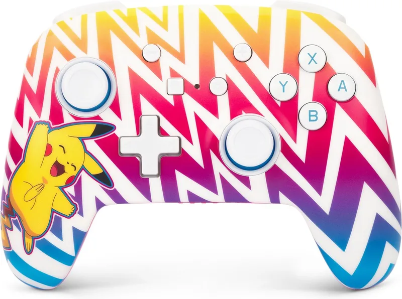 Geavanceerde Draadloze Controller - Nintendo Switch by PowerA, Vibrant Pikachu – cover