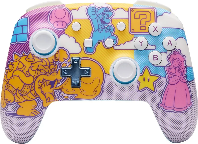 Geavanceerde Draadloze Controller voor Nintendo Switch by PowerA, Mushroom Kingdom – cover