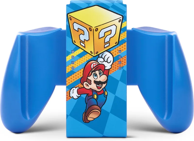 Joy-Con Controller comfort grip - Voor Nintendo Switch - Accessoire Nintendo Switch - Mystery Block Mario van PowerA – cover