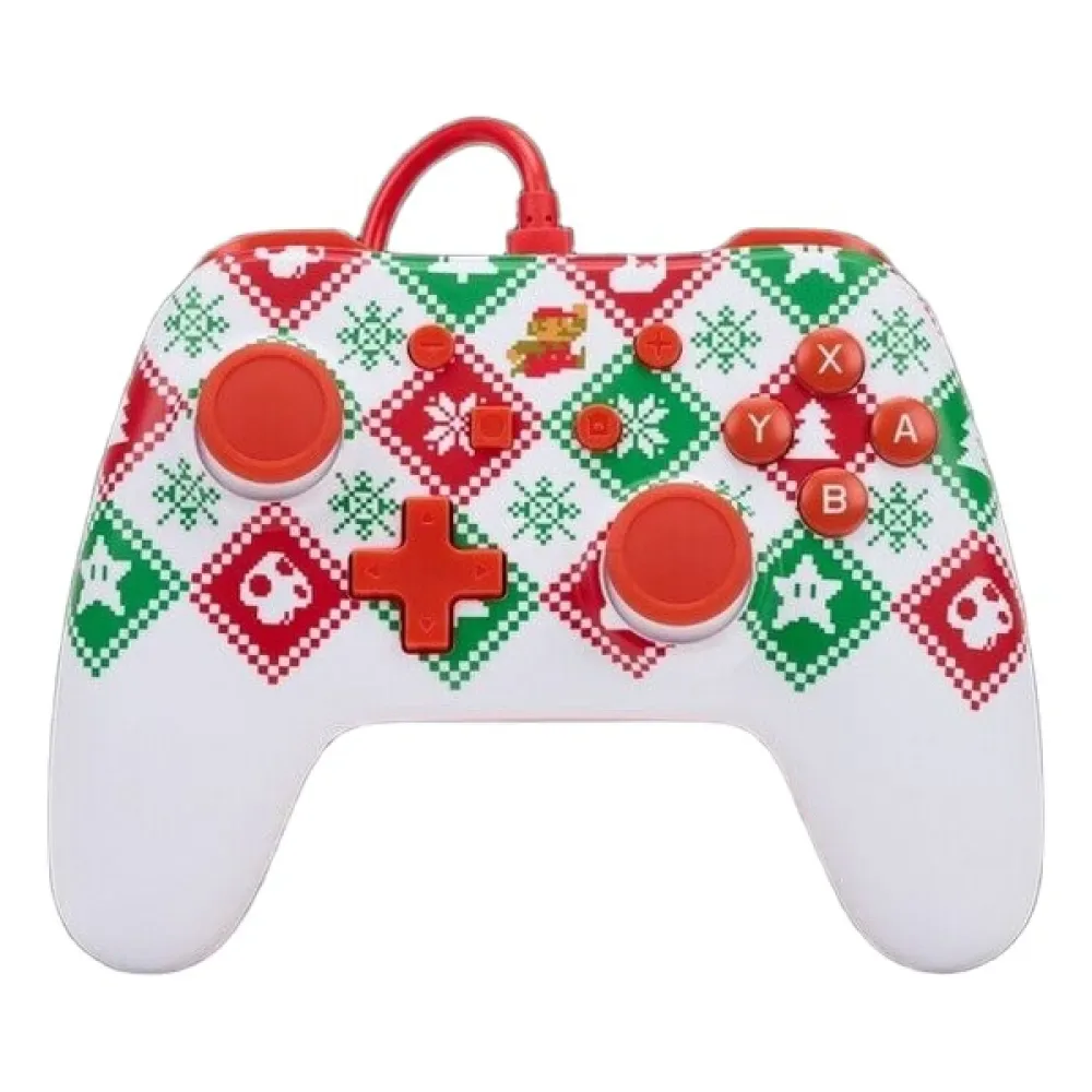 Mario Holiday Nintendo Switch-kontroll från PowerA – omslag