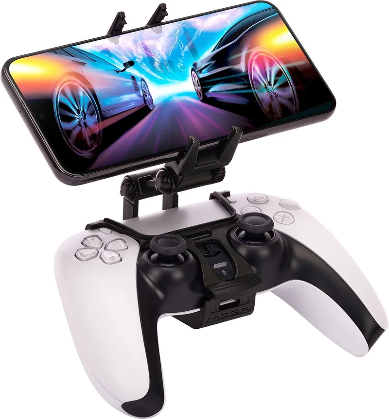 MOGA Mobile Gaming Clip Voor DualSense Draadloze Controllers - Voor Mobiel Gamen by PowerA, Black – cover