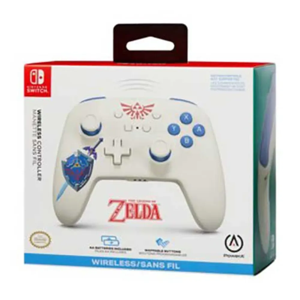Manette Nintendo Switch Zelda de PowerA – jaquette