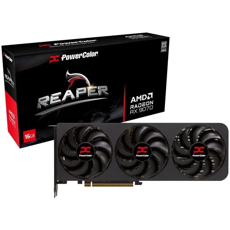 Reaper AMD Radeon RX 9070 - Videokaart van PowerColor – cover