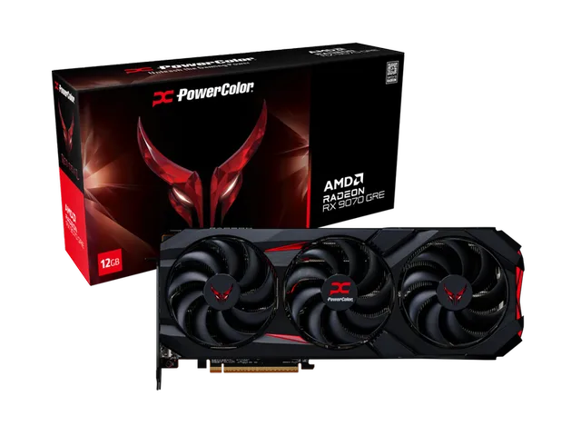Red Devil AMD Radeon RX 9070 GRE - Videokaart