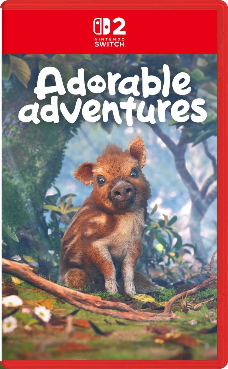 Adorable Adventures by PQube, Nintendo Switch 2 – cover